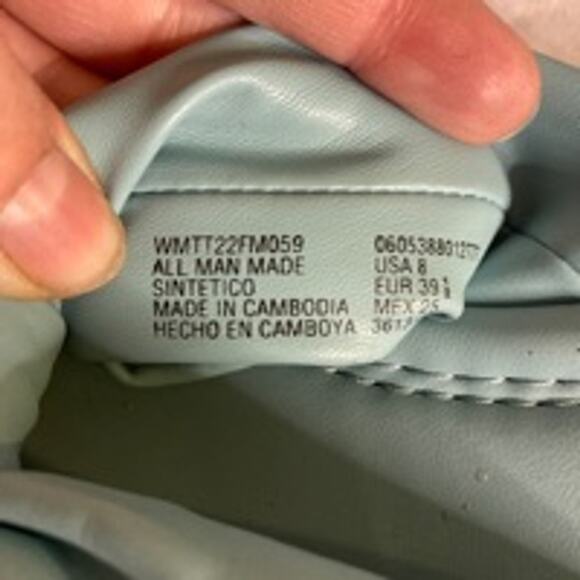 Minimalist Sage Green Knot Slide Sandals Time and Tru Women’s 8 - Picture 6 of 7